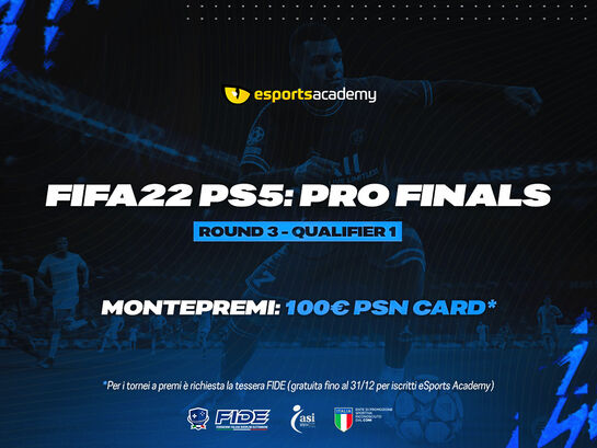 FIFA 22 PS5 -  Pro Finals Round 1