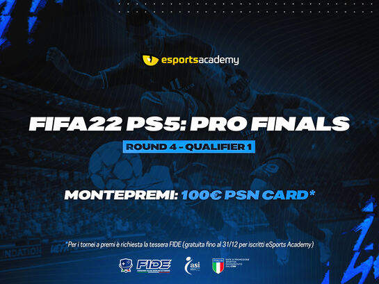 FIFA 22 PS5 -  Pro Finals Round 4 - Qualifier 1