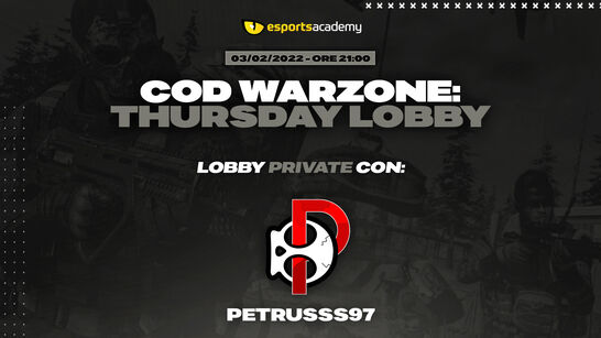 COD WARZONE: Thursday Lobby