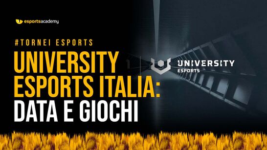 University eSports italia: Data e giochi