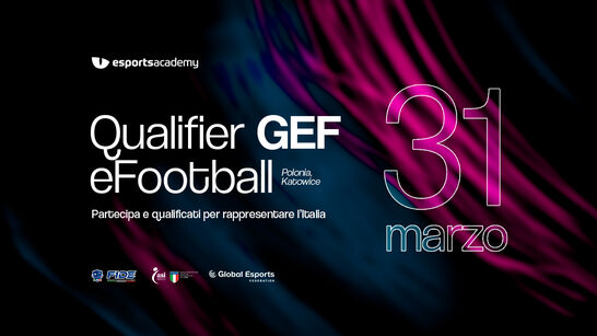 eFootball 2023 -  Qualifiche Nazionali GEF - Torneo Femminile