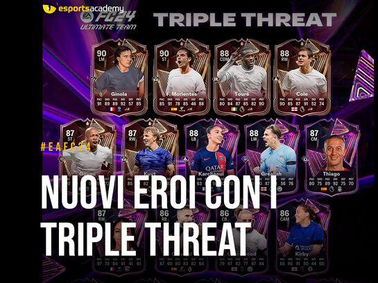 EA FC 24:Nuovi Eroi con i Triple Threat