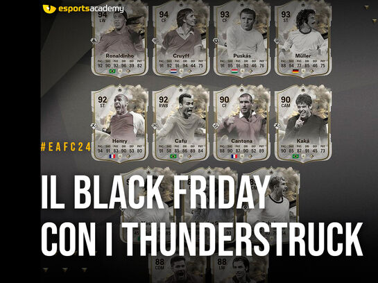 EA FC 24: il Black Friday con i Thunderstruck