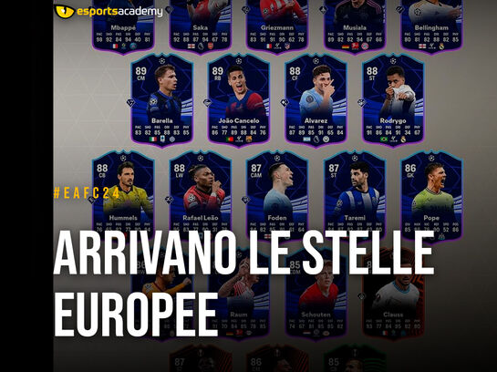 EA FC 24: Arrivano le stelle europee