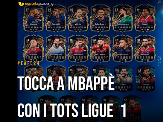 EA FC 24: Tocca a Mbappè con i TOTS Ligue 1