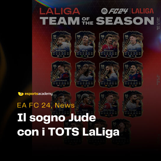 EA FC 24: il sogno Jude con i TOTS LaLIGA